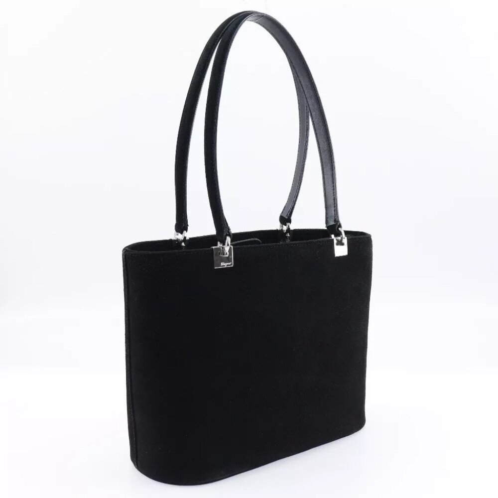 Salvatore Ferragamo Handbag Suede Women - Picture 5 of 8